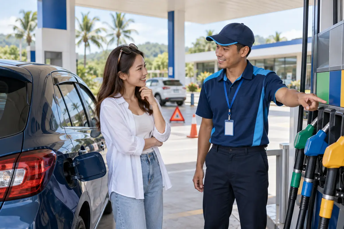 Fuel, breakdowns and police
